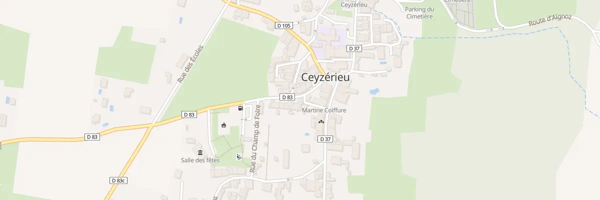 Plan du 5111 Ceyzerieu Village à Ceyzérieu