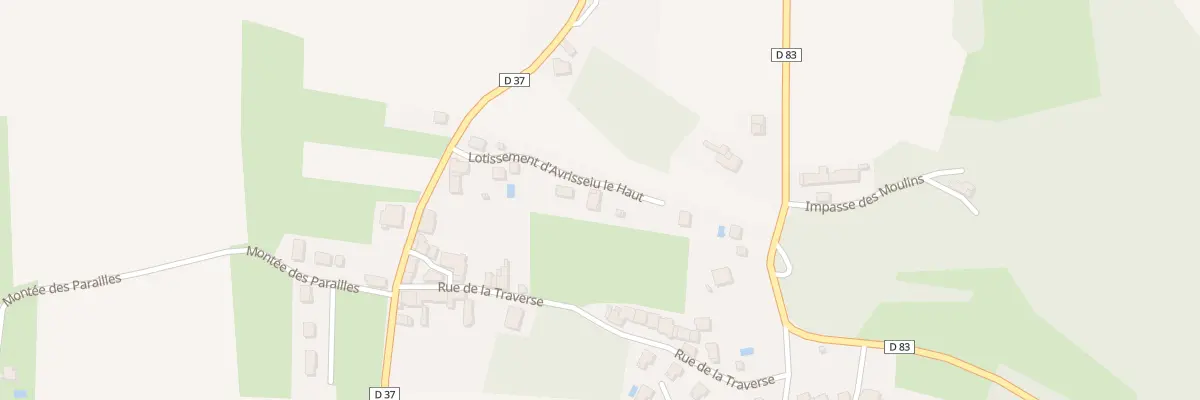 Plan du 5564 Avrissieux d’En Haut à Ceyzérieu