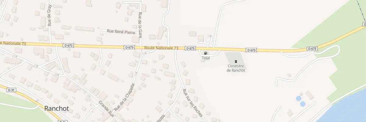 Plan du 18 Rue de la Riotte à Ranchot