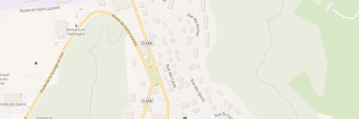 Plan du 5 Rue des Sports à Moirans-en-Montagne