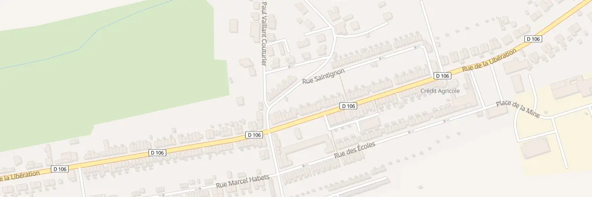 Plan du 168 Rue de la Libération à Bouligny