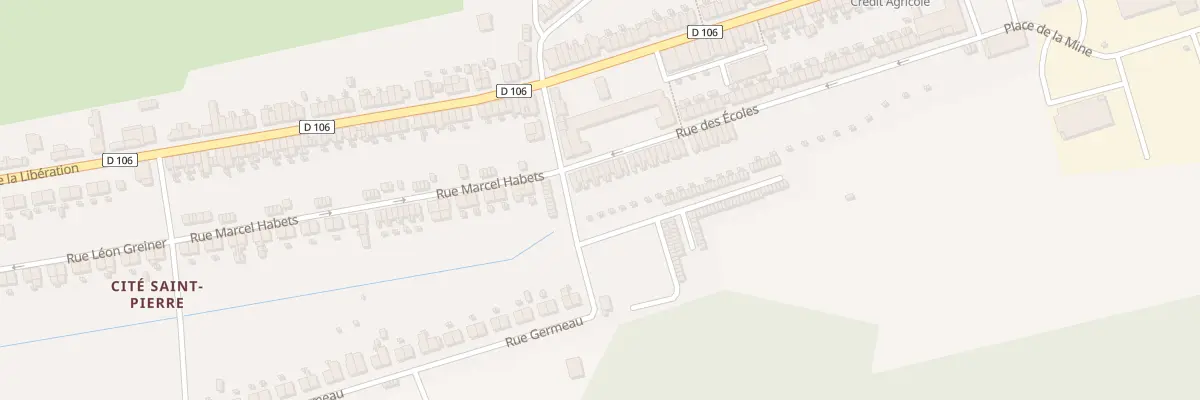 Plan du 55 Rue des Ecoles à Bouligny