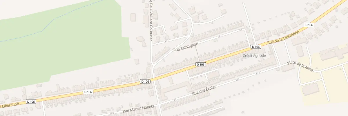 Plan du 164 Rue de la Libération à Bouligny