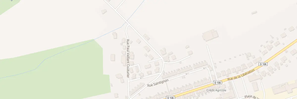 Plan du 12 Rue Paul Vaillant Couturier à Bouligny