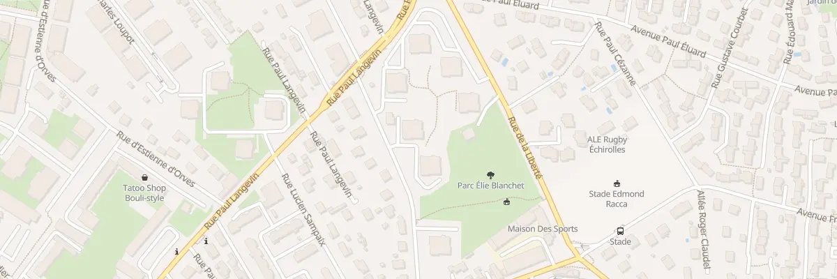Plan du 5 Rue Guy Môquet à Échirolles