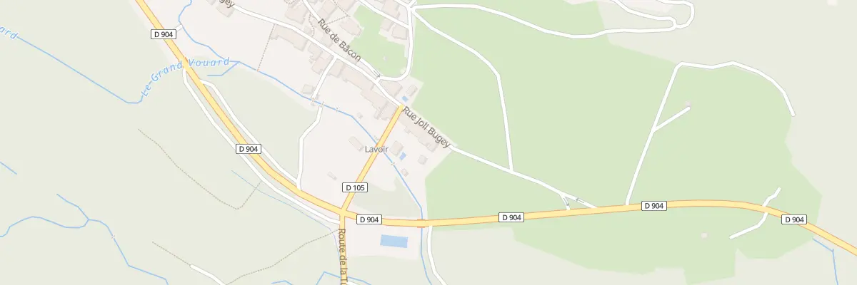 Plan du 5035 A Chambon à Talissieu