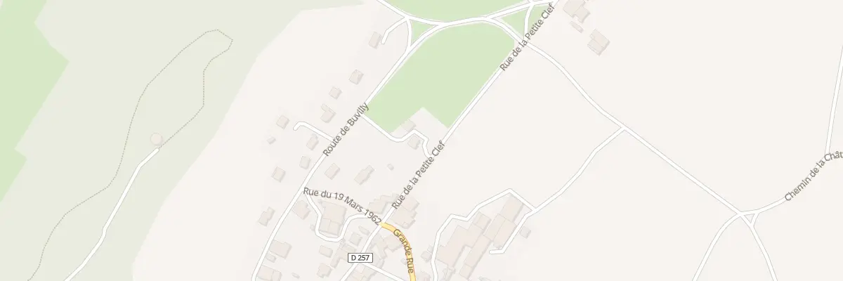 Plan du 81 Rue de la Petite Clef à Chamole