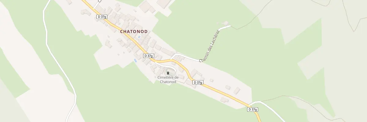 Plan du 5025 Chatonod à Magnieu