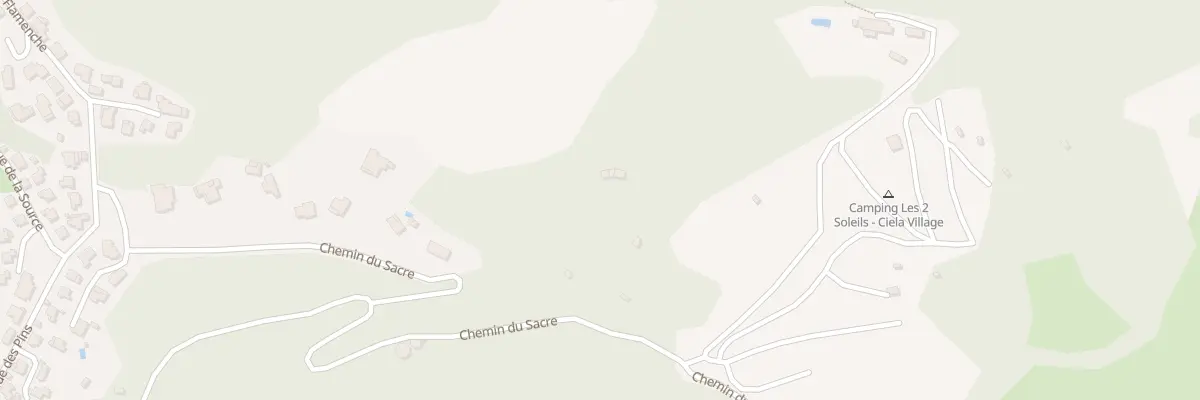 Plan du 5507 Che du Sacre à Serres