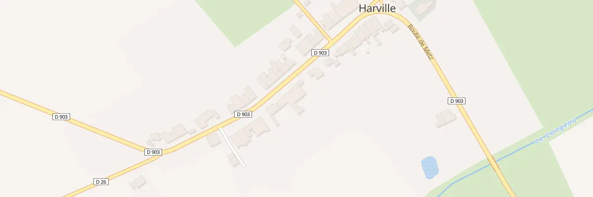 Plan du 14 Rte de Metz à Harville