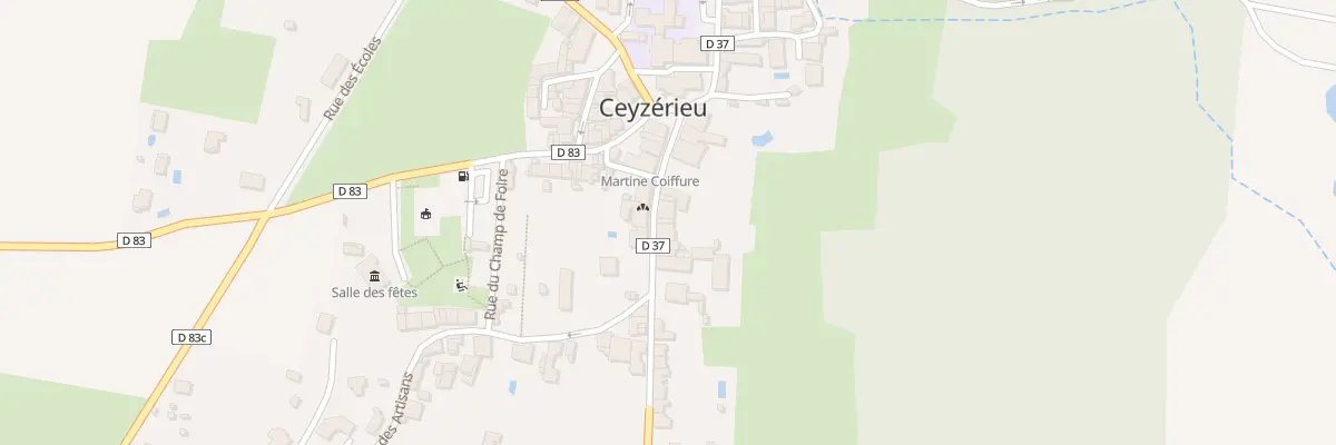 Plan du 5072 Ceyzerieu Village à Ceyzérieu