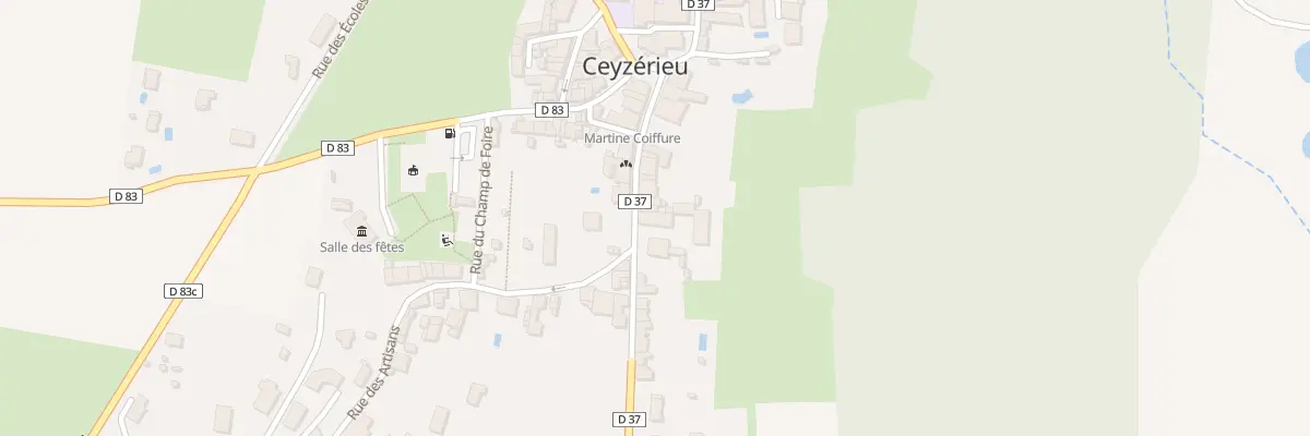 Plan du 110 Gr Grande Rue à Ceyzérieu