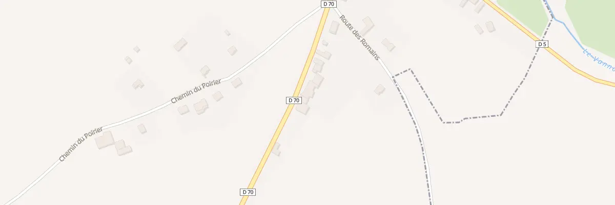 Plan du 13 Rte de Dampierre à Vaite