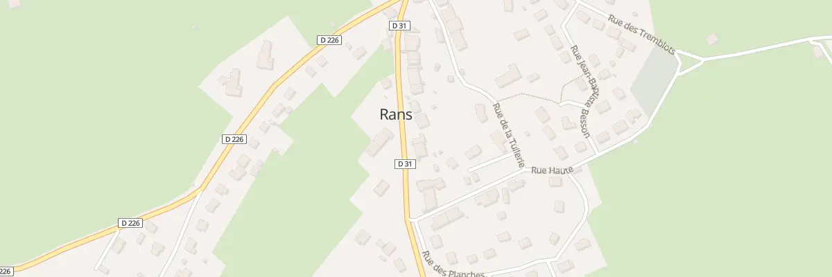 Plan du 63 Grande Rue à Rans