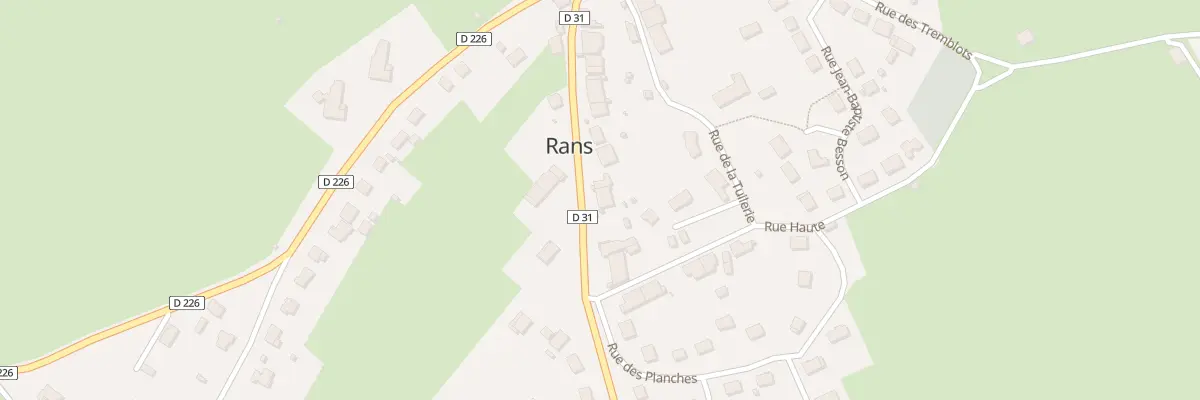 Plan du 65 Grande Rue à Rans