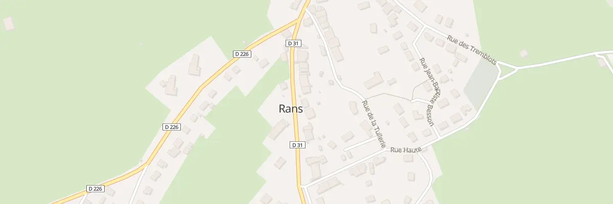 Plan du 59 Grande Rue à Rans