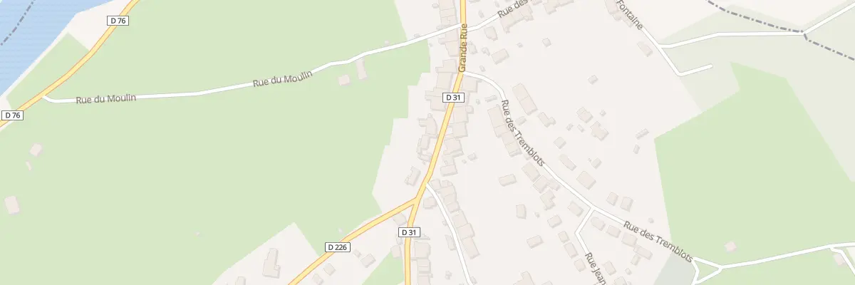 Plan du 36 Grande Rue à Rans