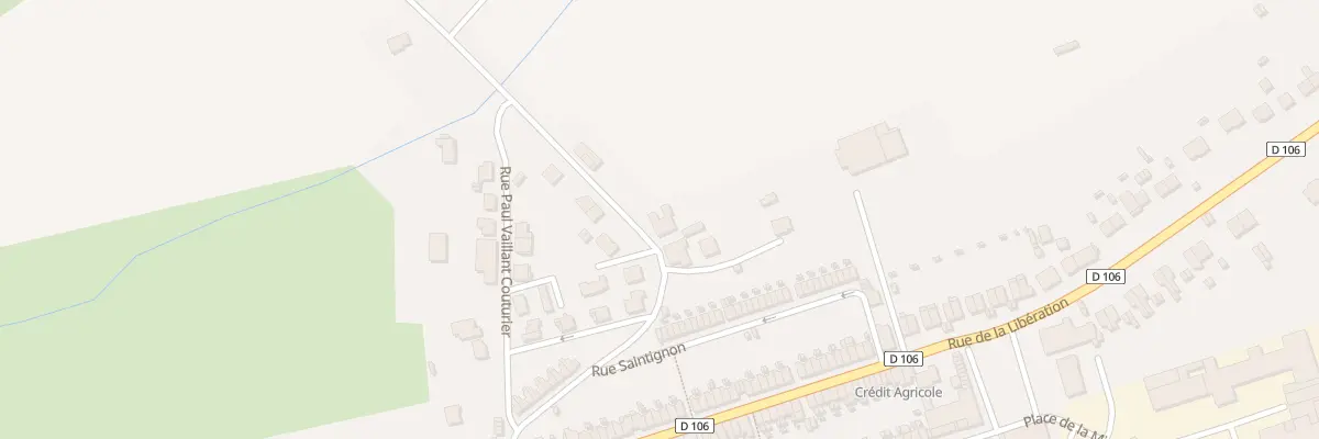 Plan du 21 Rue Paul Vaillant Couturier à Bouligny