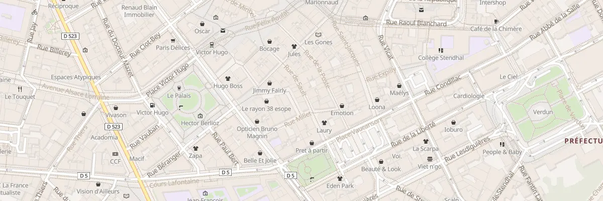 Plan du 14 Rue de Sault à Grenoble