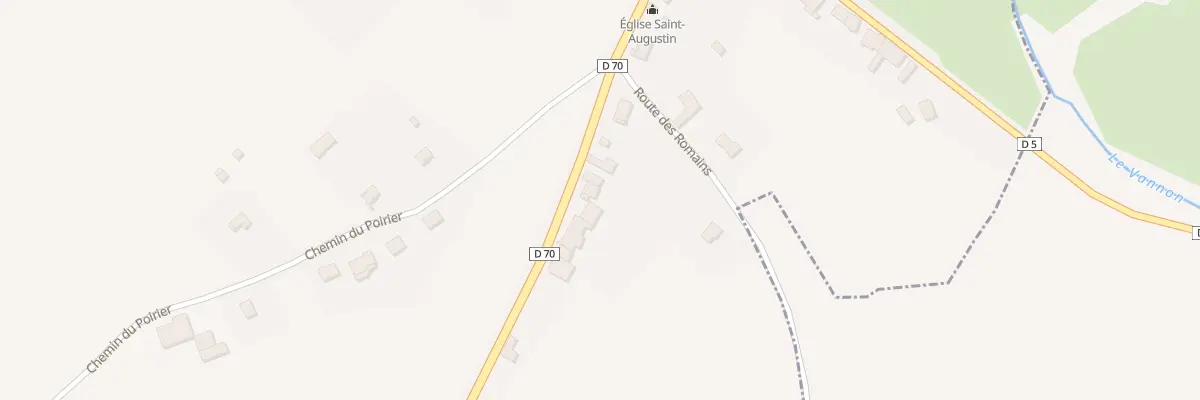 Plan du 9 Rte de Dampierre à Vaite