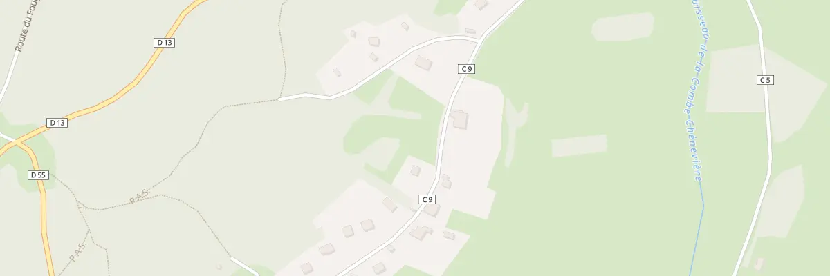 Plan du 545 Rue du Planet à Échallon