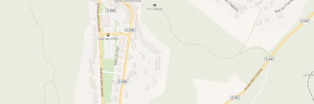 Plan du 21 Rue Victor Hugo à Moirans-en-Montagne