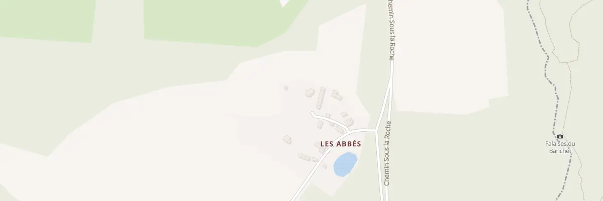 Plan du 40C Chem des Abbés à Rochefort