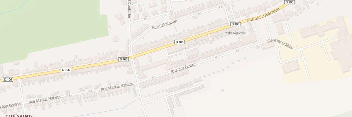 Plan du 28 Rue des Ecoles à Bouligny