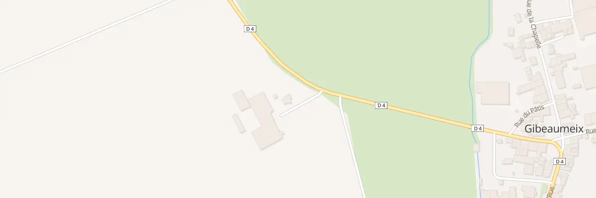 Plan du 1 Rte de Vaucouleurs à Gibeaumeix