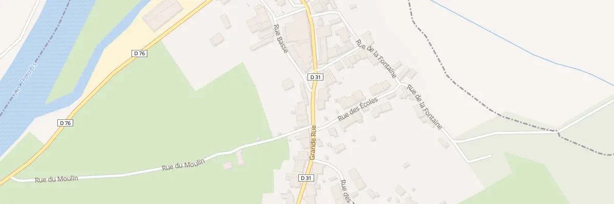 Plan du 10 Grande Rue à Rans