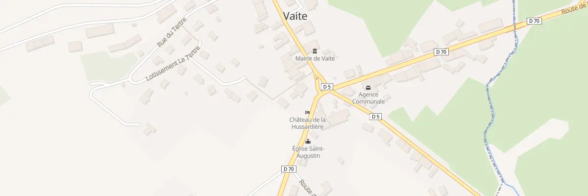 Plan du 1 Rte de Roche à Vaite