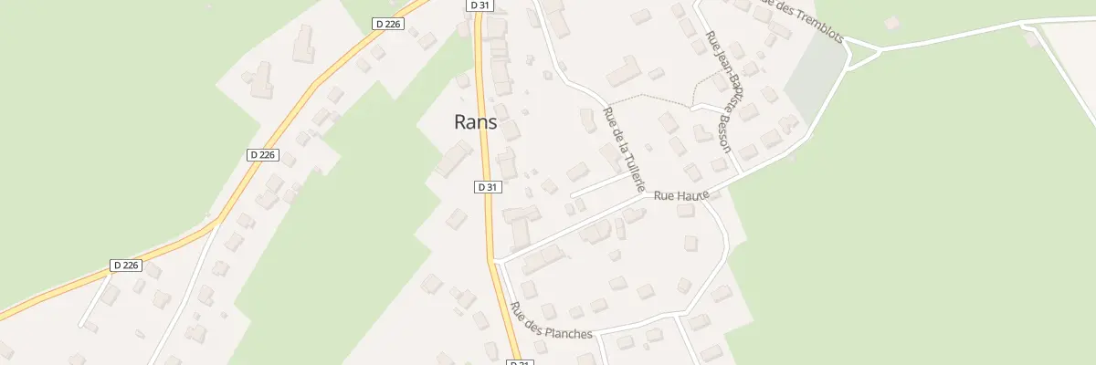 Plan du 8 Rue de la Tuilerie à Rans