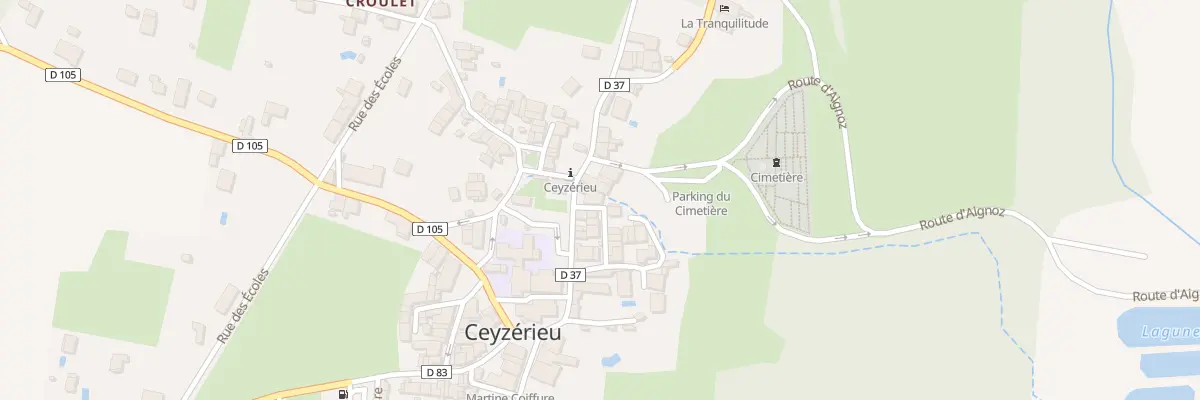 Plan du 5043 Ceyzerieu Village à Ceyzérieu
