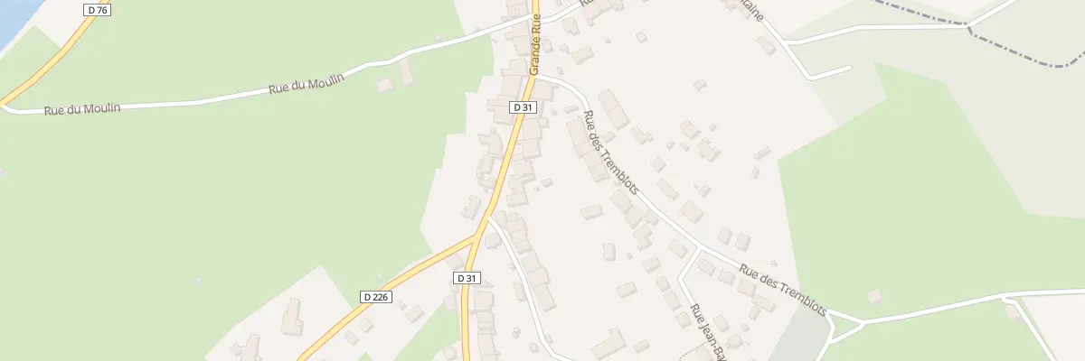 Plan du 39 Grande Rue à Rans