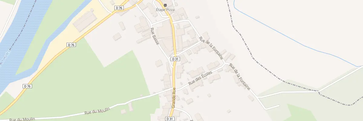 Plan du 19 Grande Rue à Rans