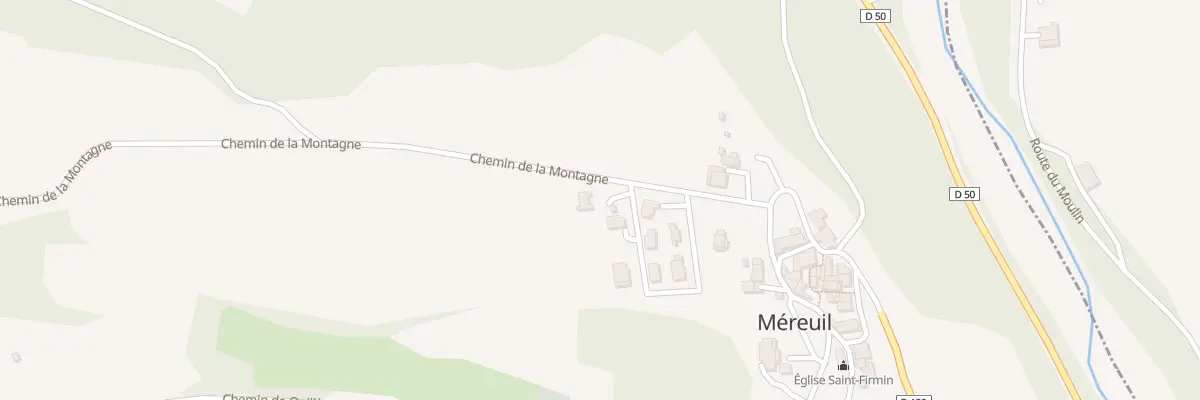 Plan du 9 All des Grands Champs à Méreuil