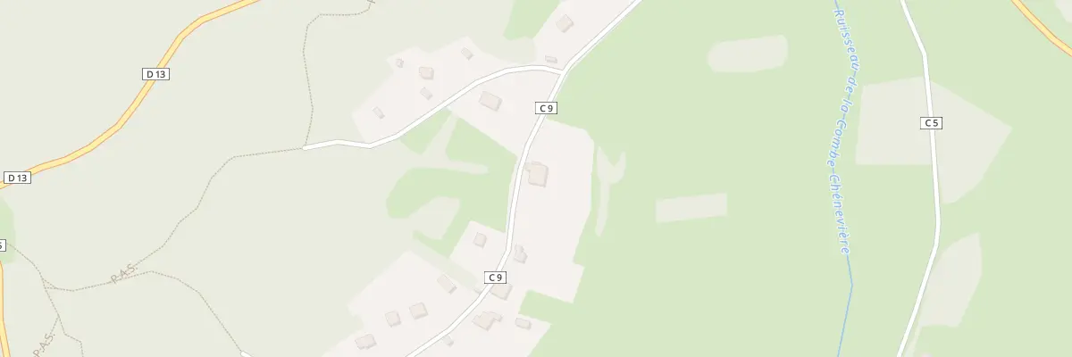 Plan du 570 Rue du Planet à Échallon
