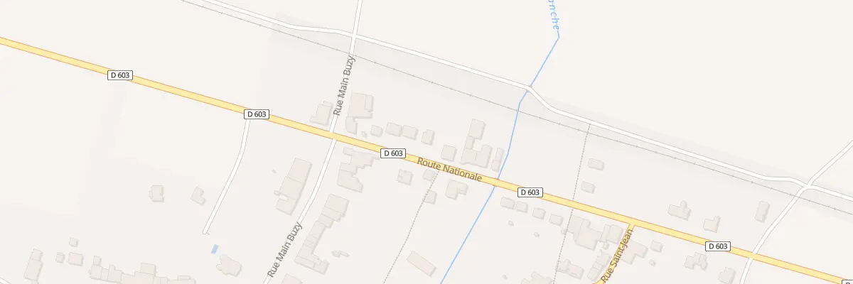 Plan du 7 Rte Nationale à Saint-Jean-lès-Buzy