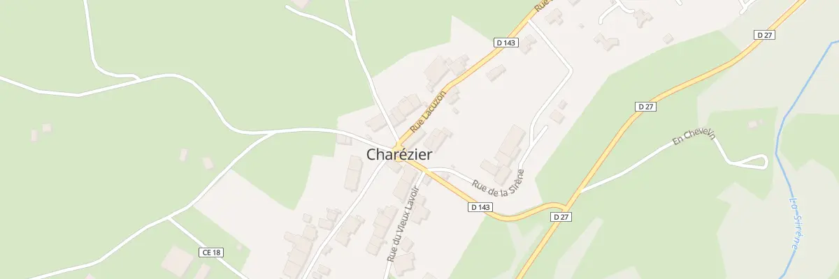 Plan du 2 Pl Saint Antoine à Charézier