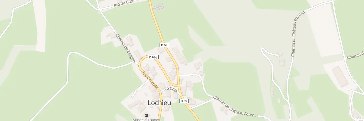 Plan du 3 Rte du Col de Richemond à Arvière-en-Valromey