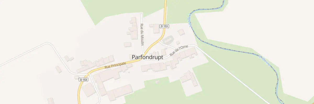 Plan du 1 Rue de l’Orne à Parfondrupt