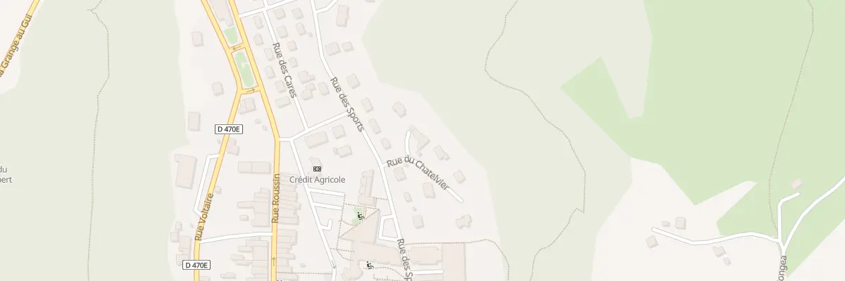 Plan du 1B Rue du Chatelvier à Moirans-en-Montagne