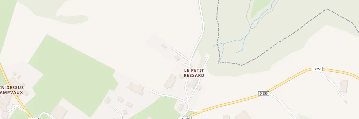 Plan du 5107 Derriere La Foret à Barretaine
