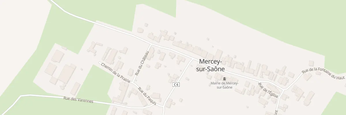 Plan du 24 Gr Grande Rue à Mercey-sur-Saône