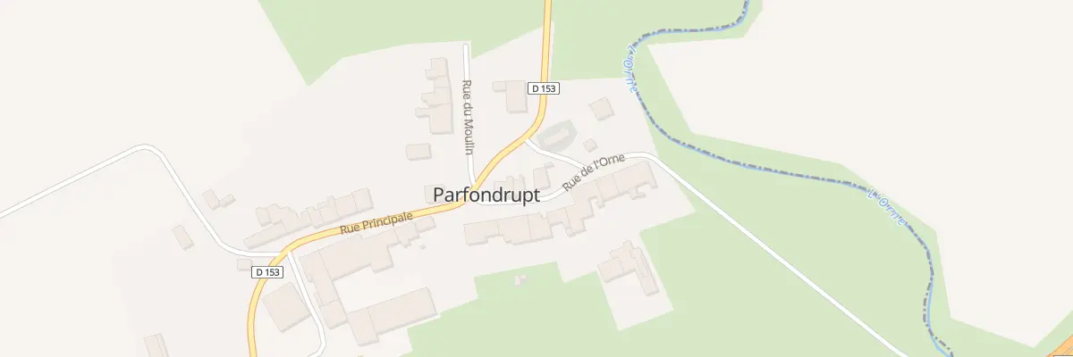 Plan du 3 Rue de l’Orne à Parfondrupt