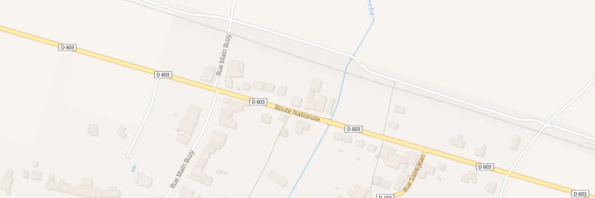 Plan du 9 Rte Nationale à Saint-Jean-lès-Buzy