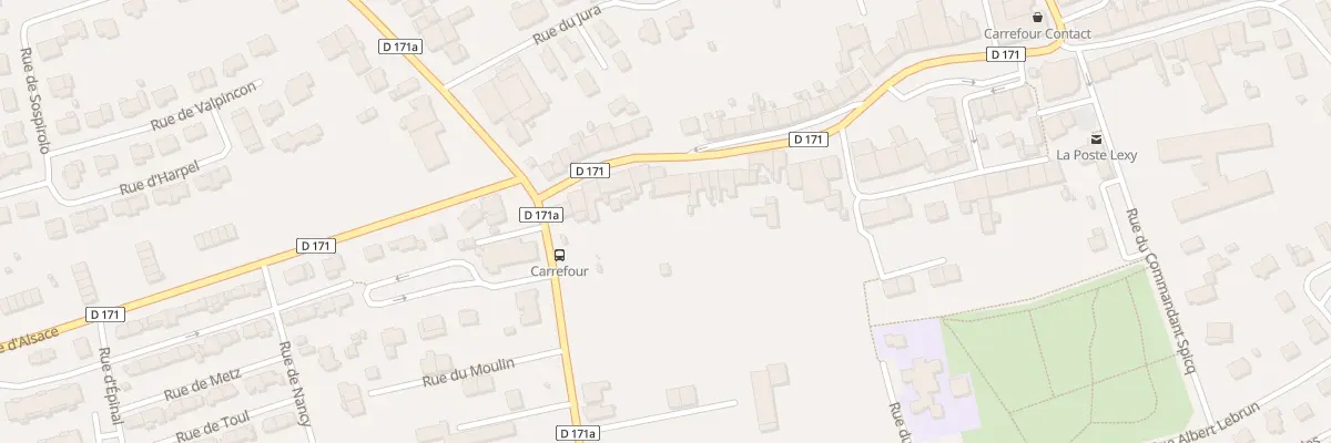Plan du 37 Rue de Lorraine à Lexy