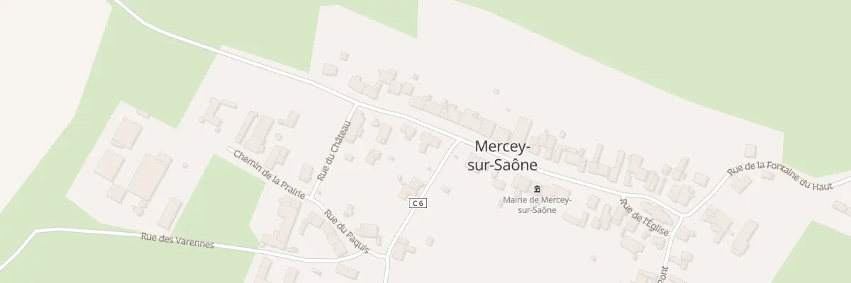 Plan du 2 Rue de la Fourouse à Mercey-sur-Saône