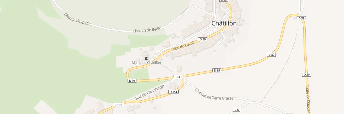 Plan du 19B Rue du Lavoir à Châtillon