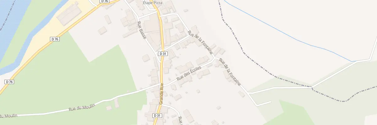 Plan du 5 Rue des Ecoles à Rans